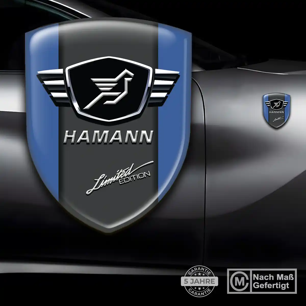 Hamann Silikon Aufkleber Auto Premiumqualität