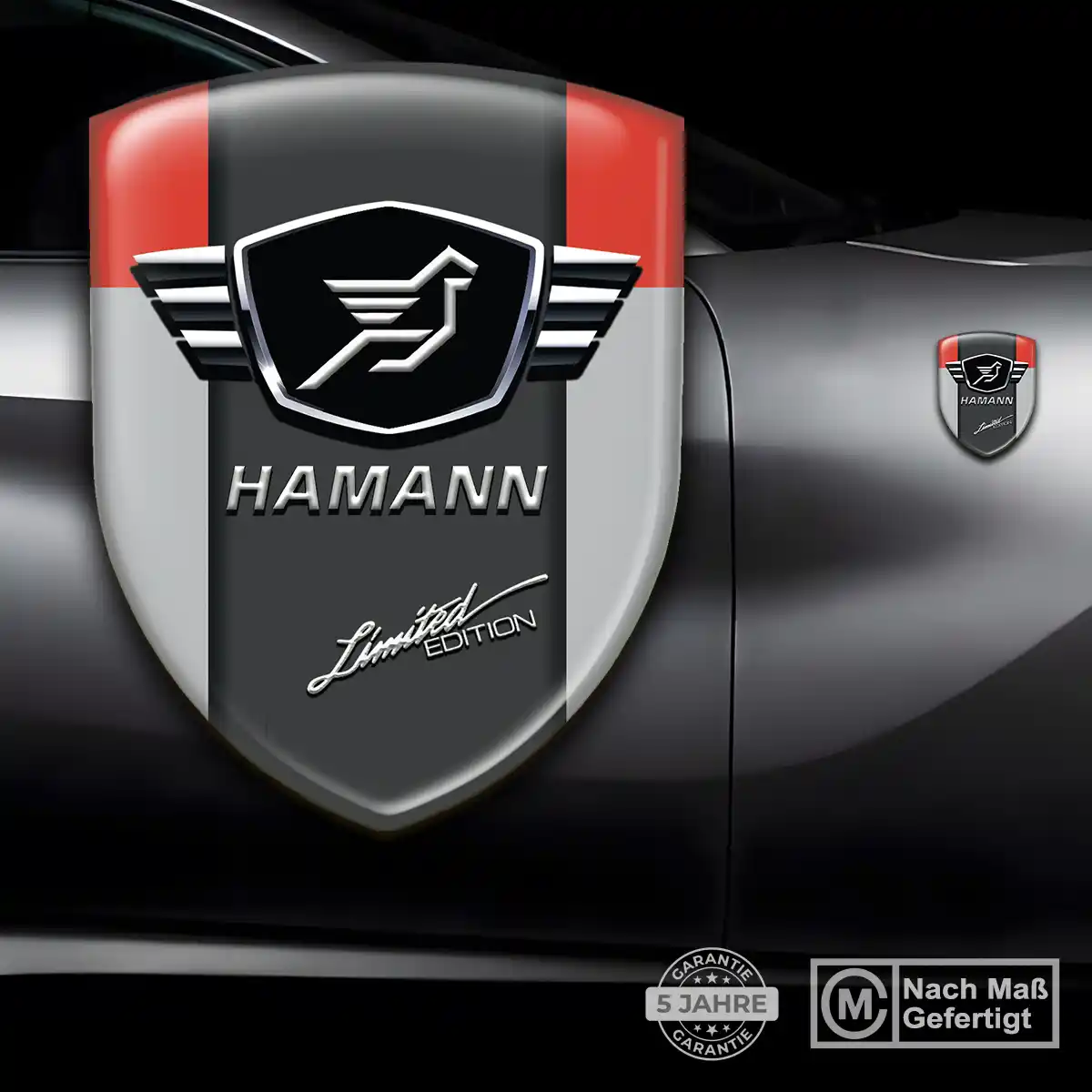 Hamann Silikon Aufkleber Auto Spitzenqualität