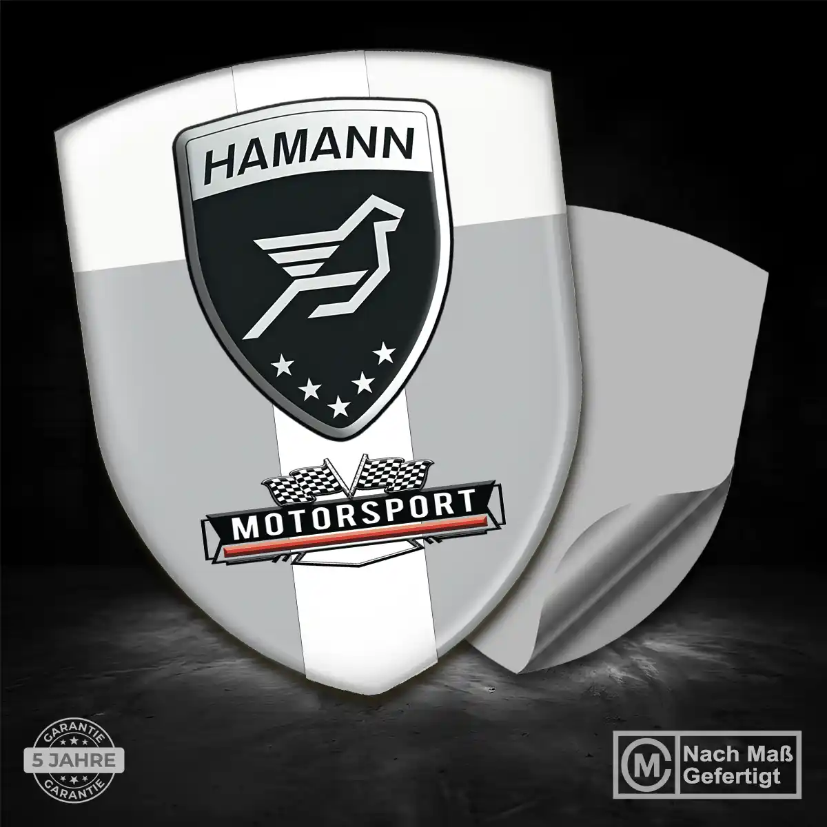 Hamann Silikon Aufkleber Embleme Anspruchsvolles Design