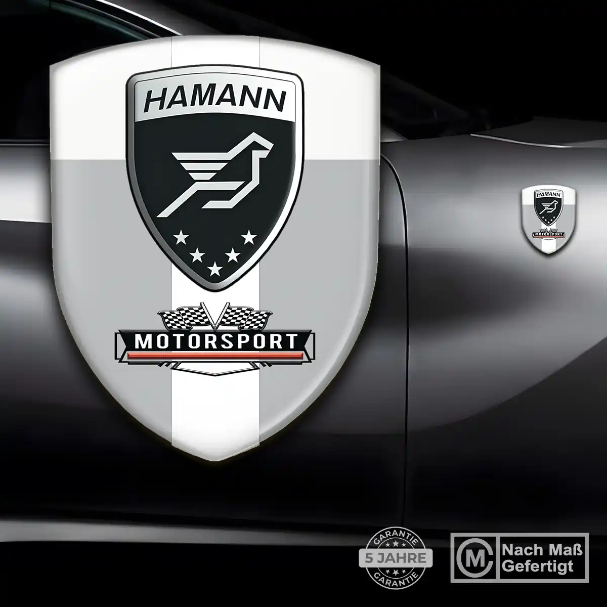 Hamann Silikon Aufkleber Embleme Anspruchsvolles Design