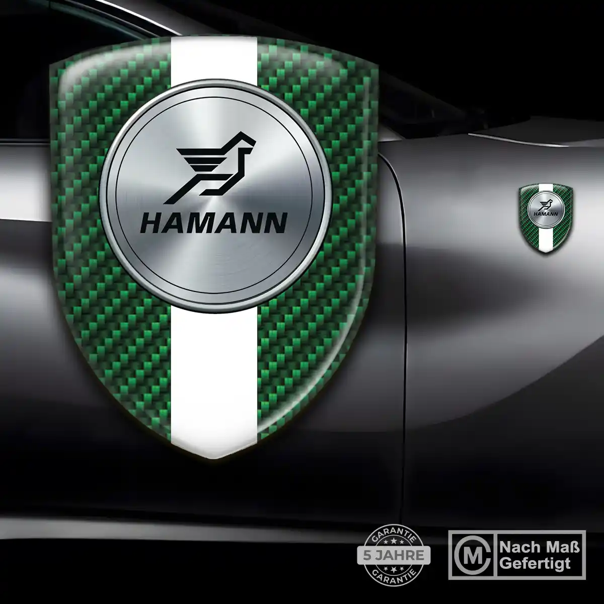 Hamann Silikon Aufkleber Embleme Auto Hohe Qualität