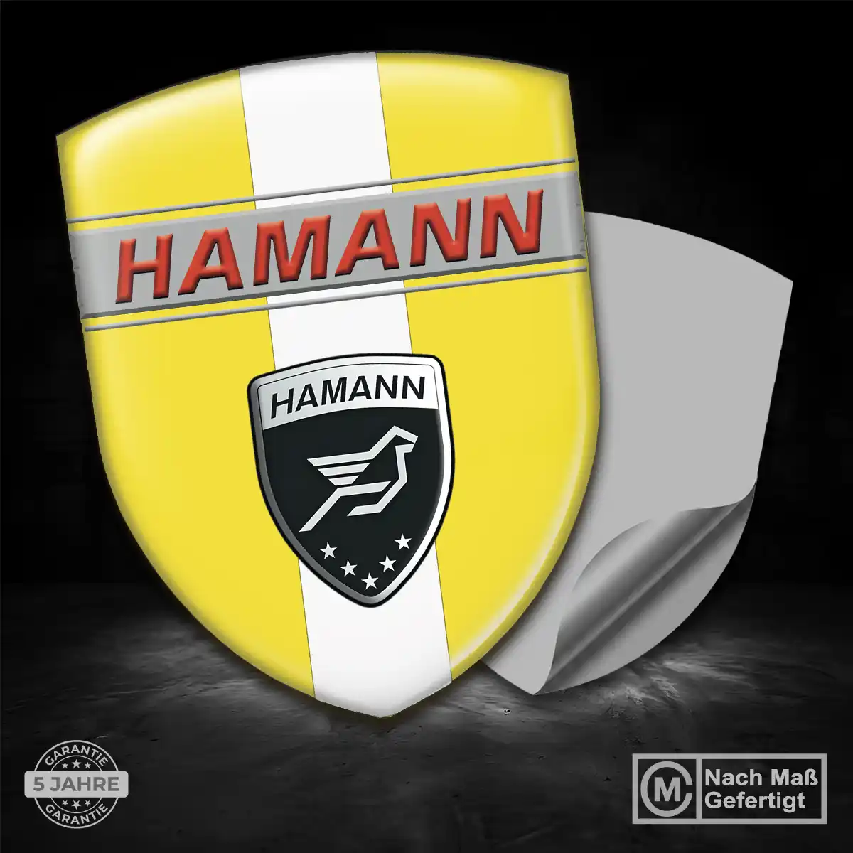 Hamann Silikon Aufkleber Embleme Auto Limitierte Auflage