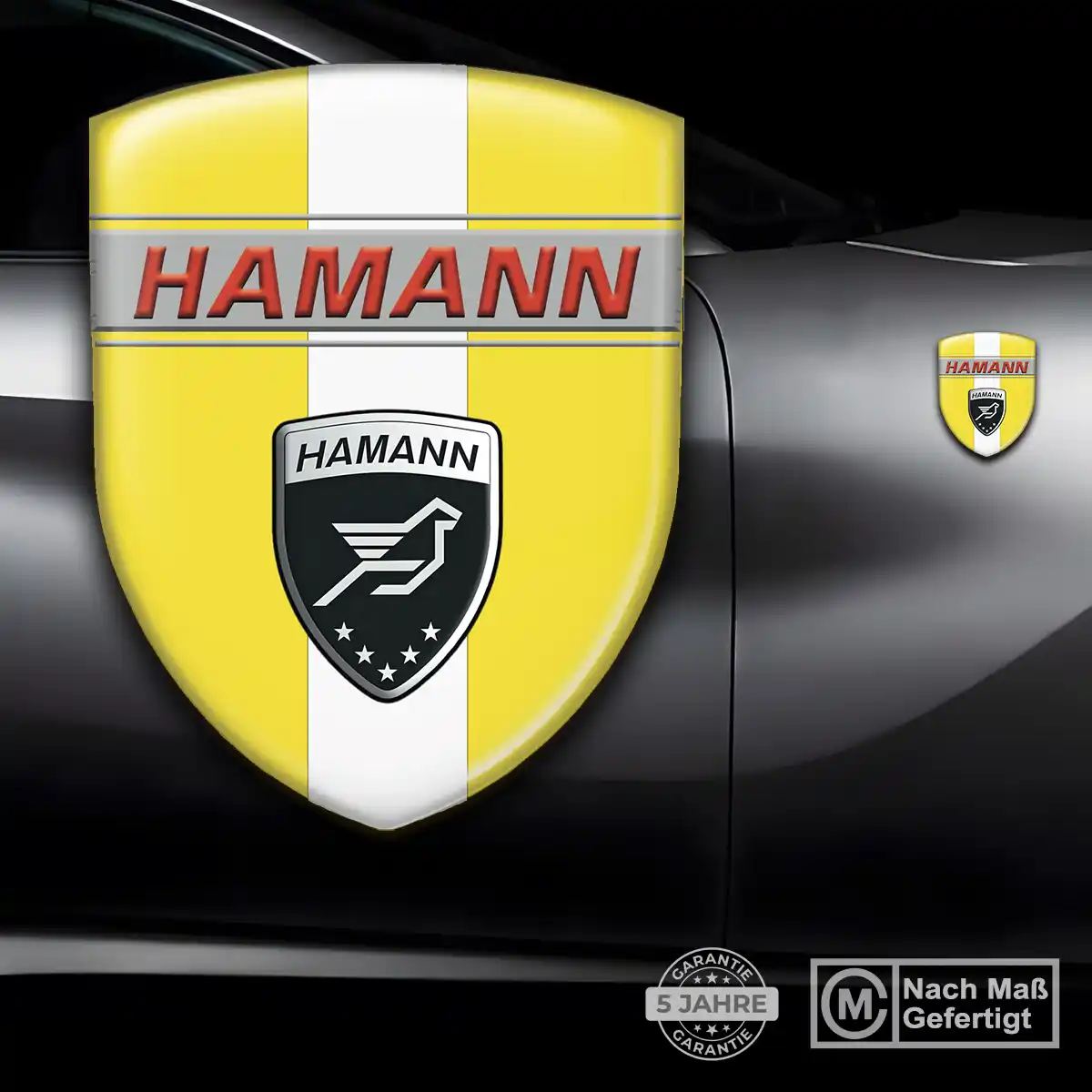 Hamann Silikon Aufkleber Embleme Auto Limitierte Auflage