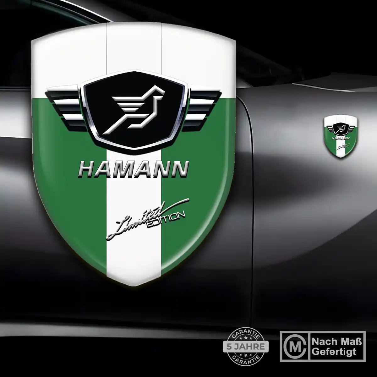 Hamann Silikon Aufkleber Embleme Auto Luxus-Edition
