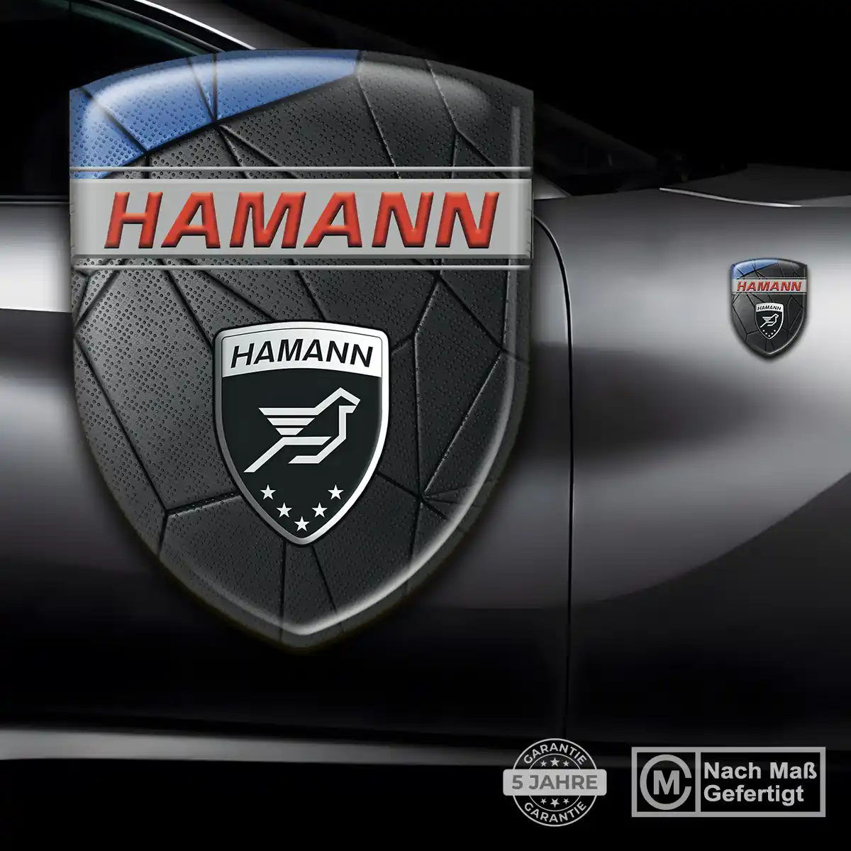 Hamann Silikon Aufkleber Embleme Auto Premiumqualität