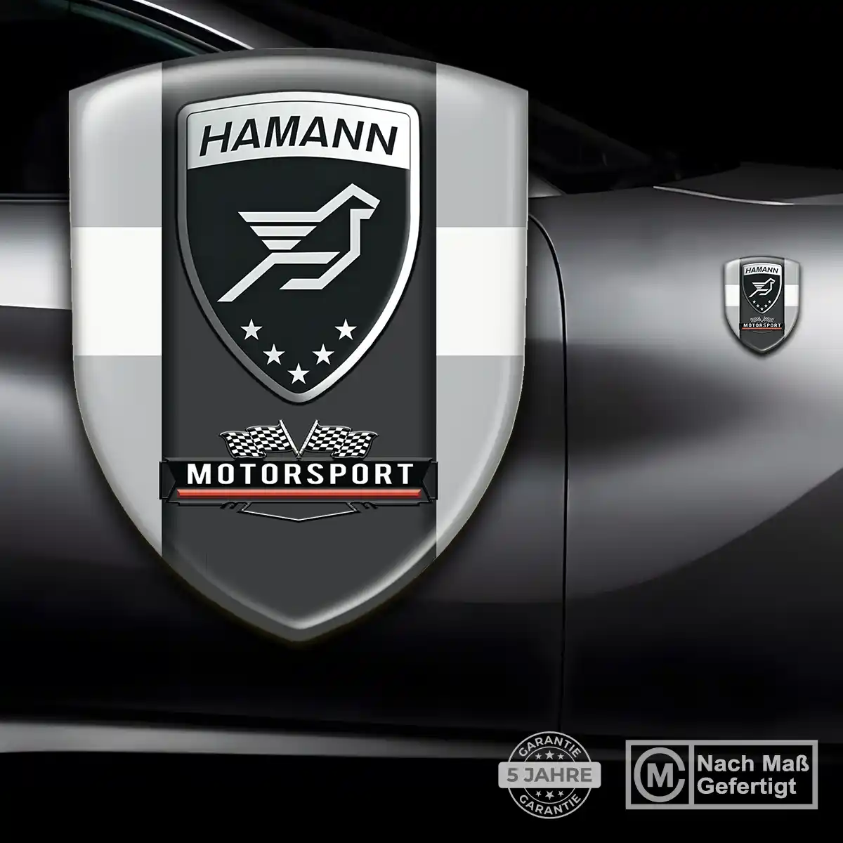Hamann Silikon Aufkleber Embleme Auto Spitzenqualität