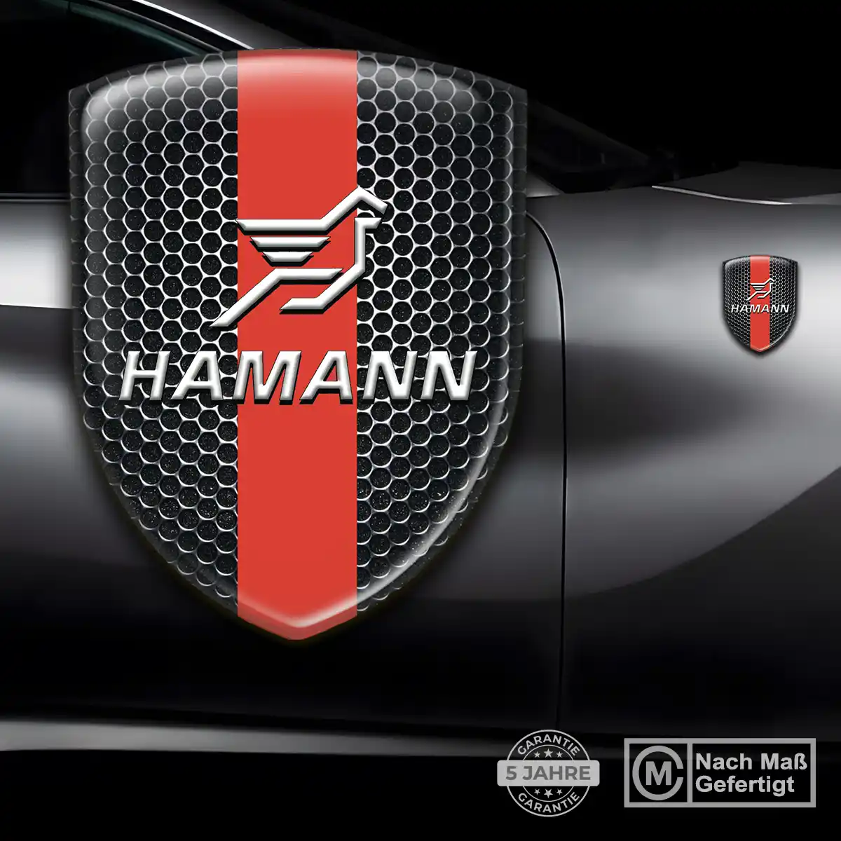 Hamann Silikon Aufkleber Embleme Auto Stilvolles Design