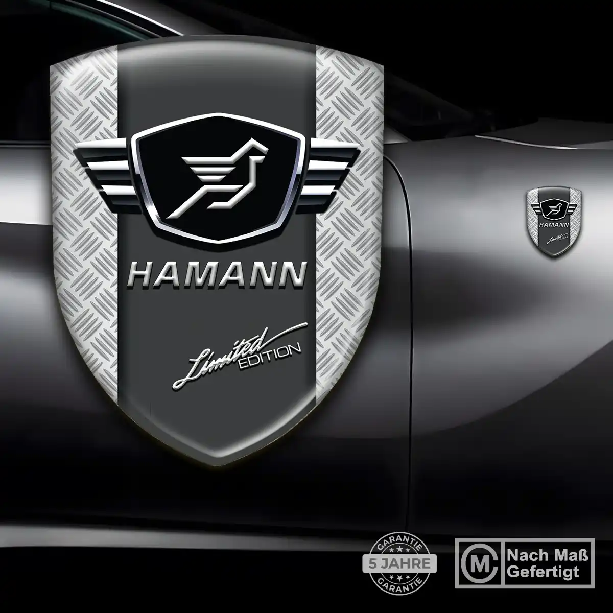 Hamann Silikon Aufkleber Embleme Auto Tuningfahrzeug