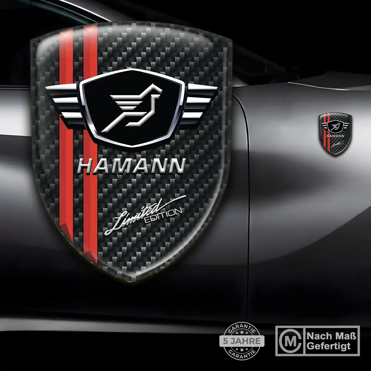 Hamann Silikon Aufkleber Embleme Überzeugende Qualität