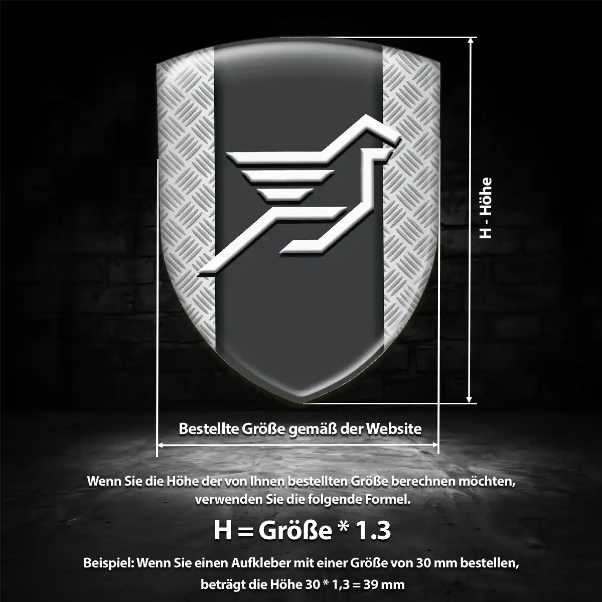 Hamann Silikon Aufkleber Embleme Höchste Qualität