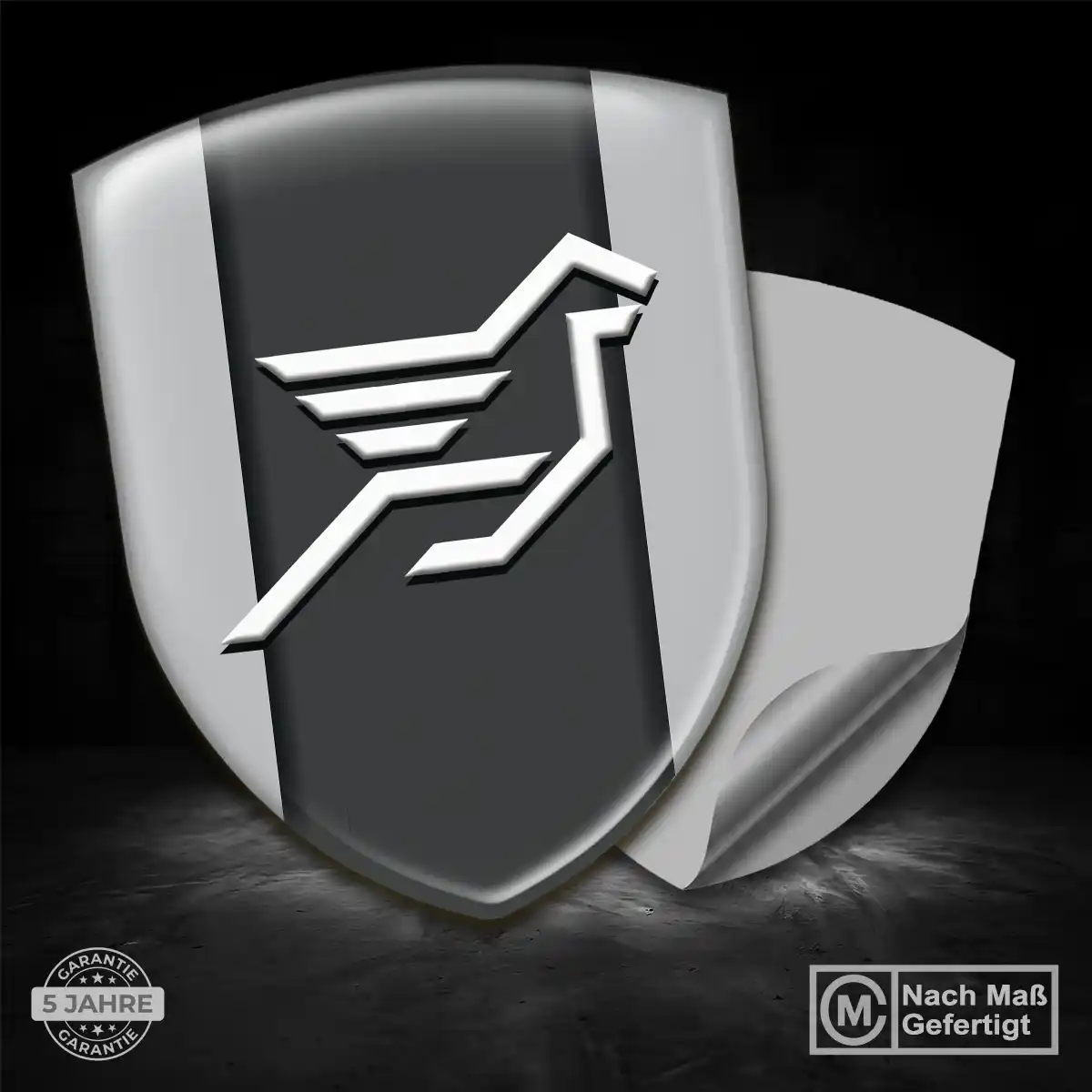 Hamann Silikon Aufkleber Embleme Modernes Design