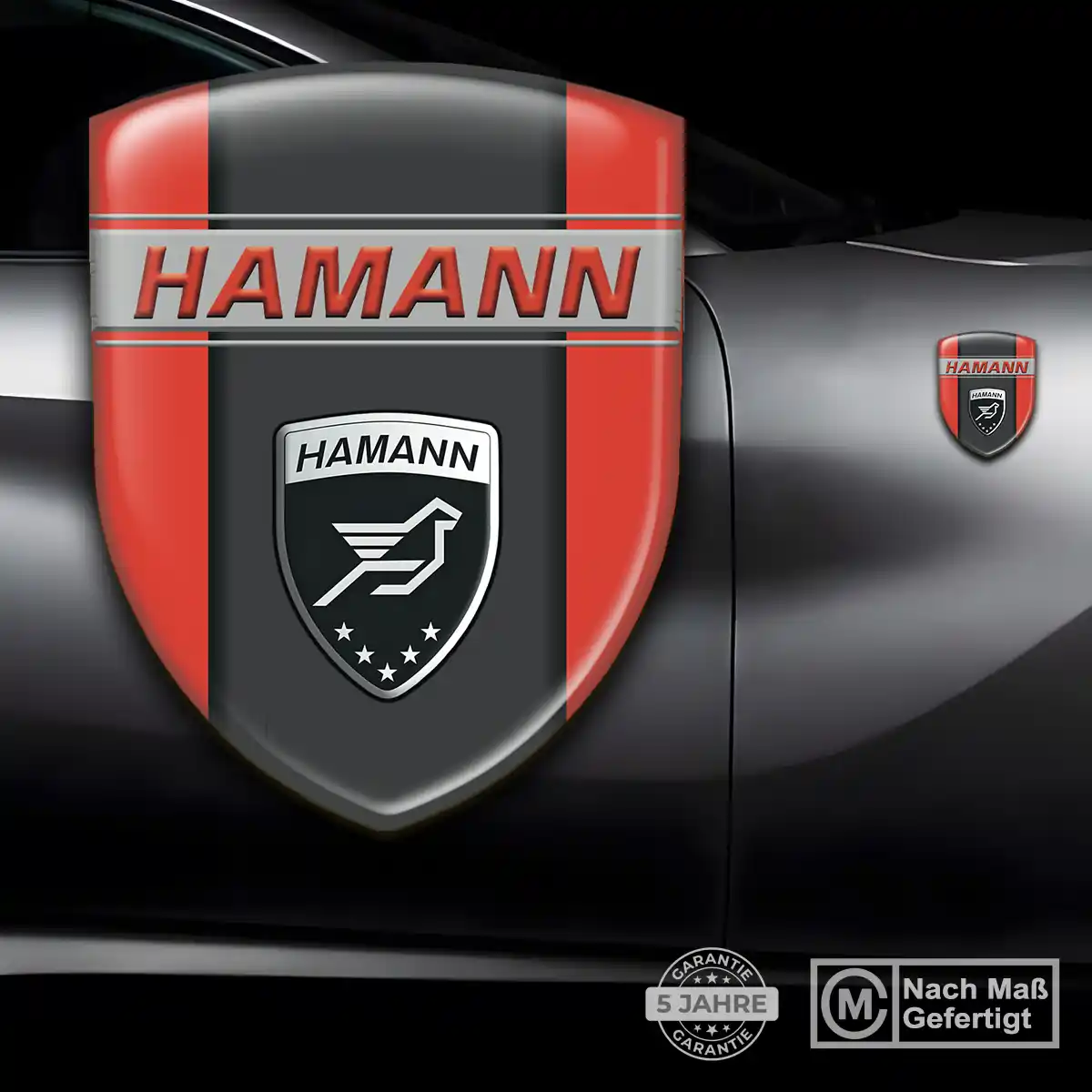 Hamann Silikon Aufkleber Embleme Spitzenqualität