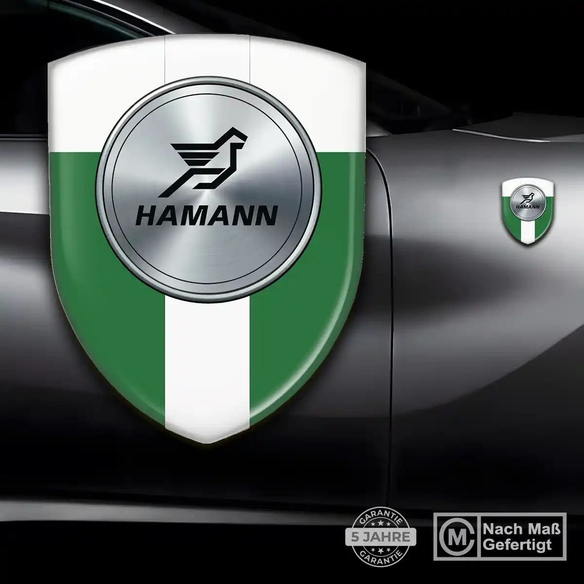 Hamann Silikon Aufkleber Embleme Tuningfahrzeug