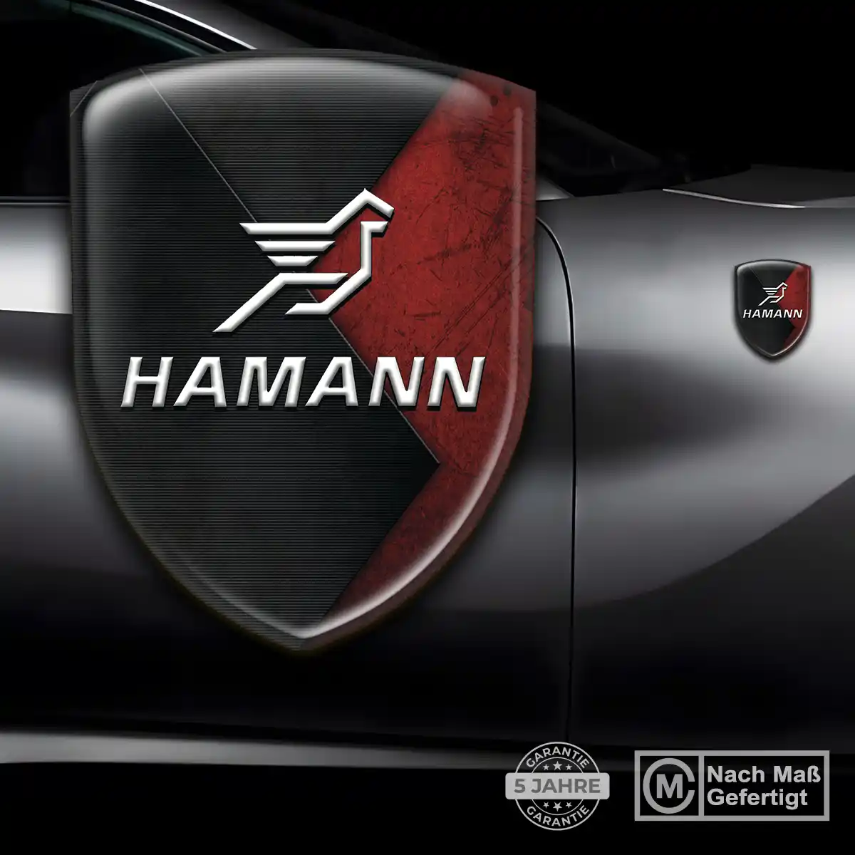 Hamann Silikon Aufkleber Exterieurdesign