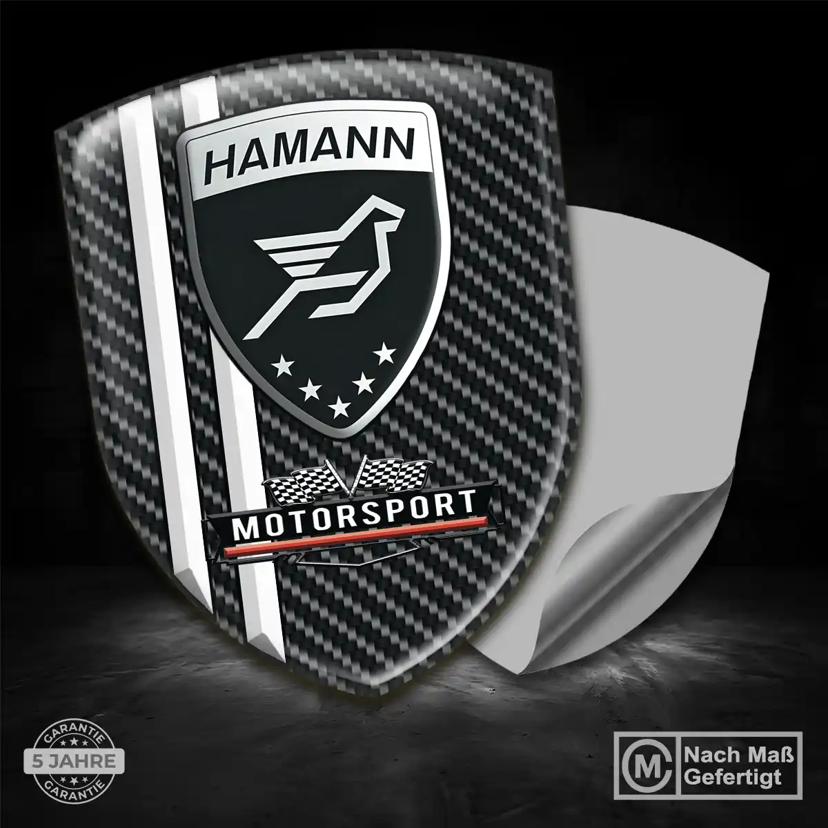 Hamann Silikon Aufkleber Luxus-Edition