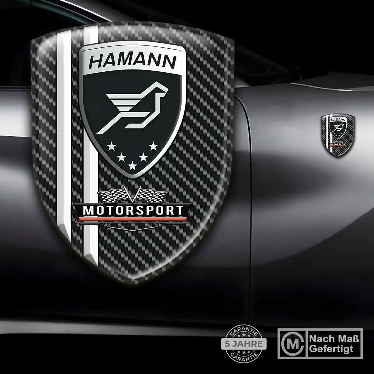 Hamann Silikon Aufkleber Luxus-Edition
