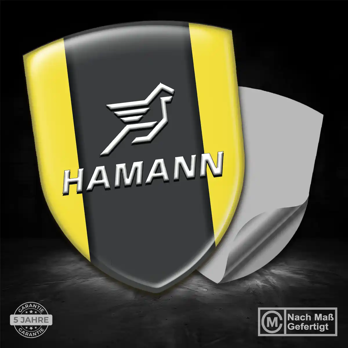 Hamann Silikon Aufkleber Stilvolles Design