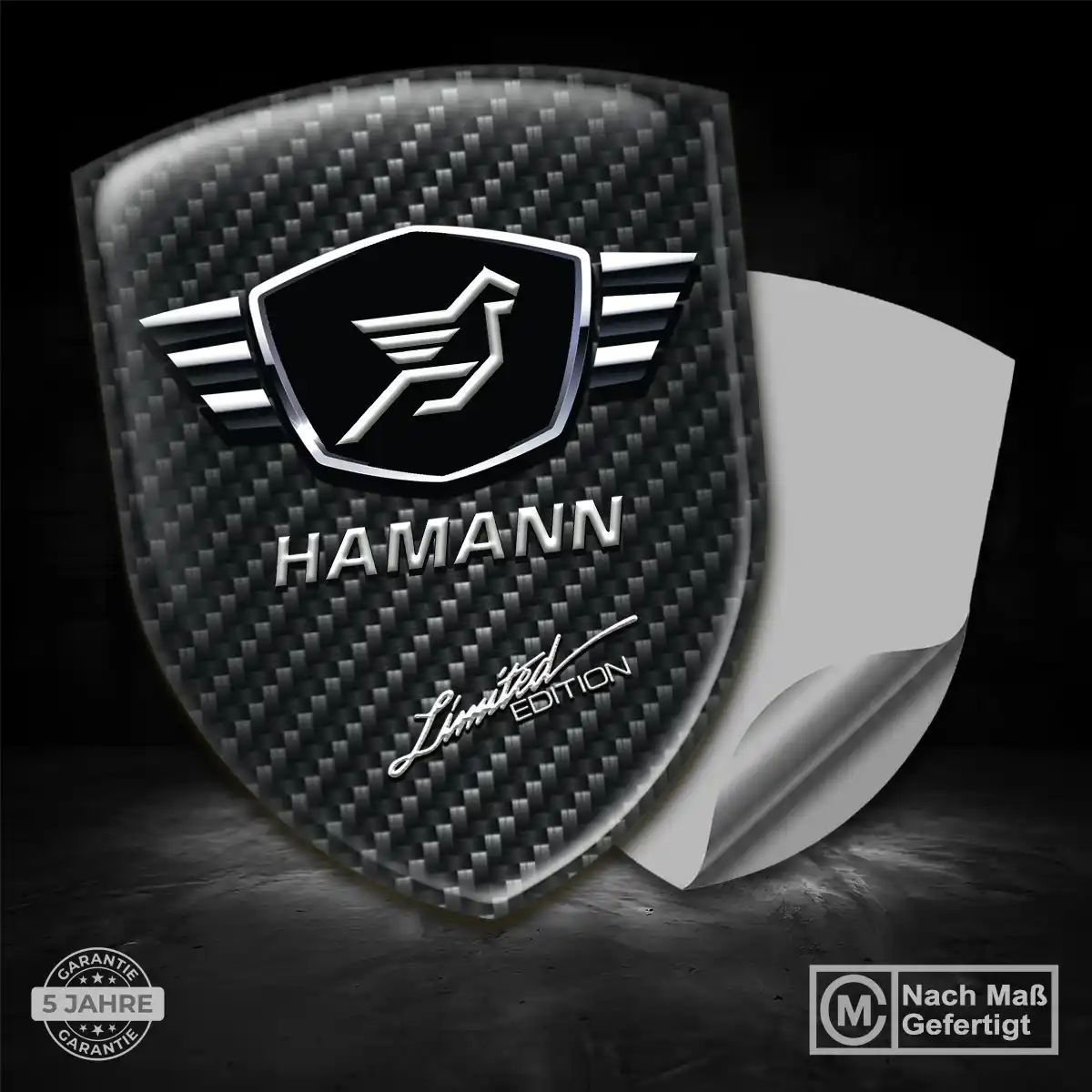 Hamann Silikon Aufkleber Tuningfahrzeug