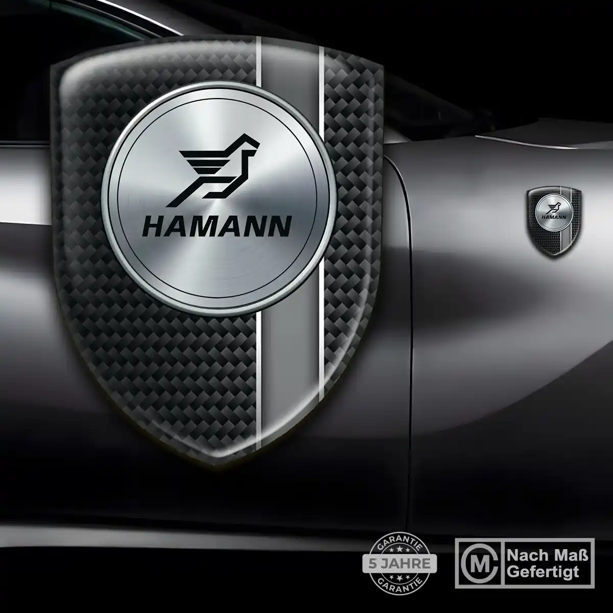 Hamann Silikon Aufkleber Wappen Auto Hohe Qualität
