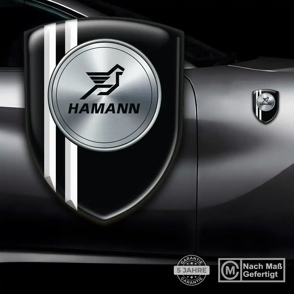 Hamann Silikon Aufkleber Wappen Erstklassige Qualität