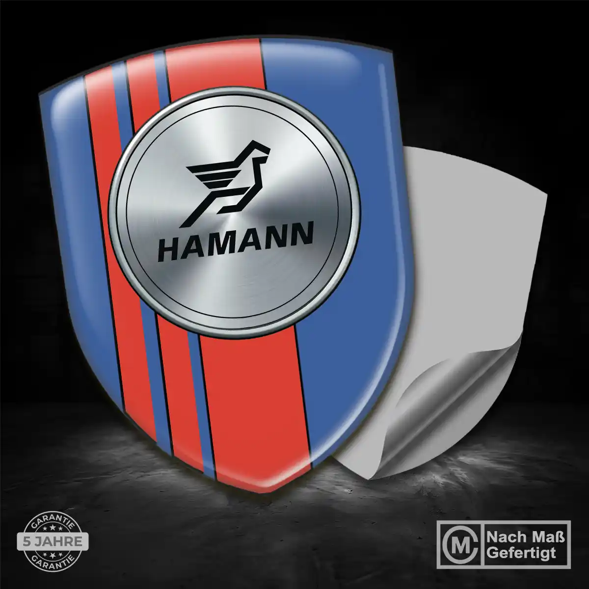 Hamann Silikon Aufkleber Wappen Limitierte Auflage