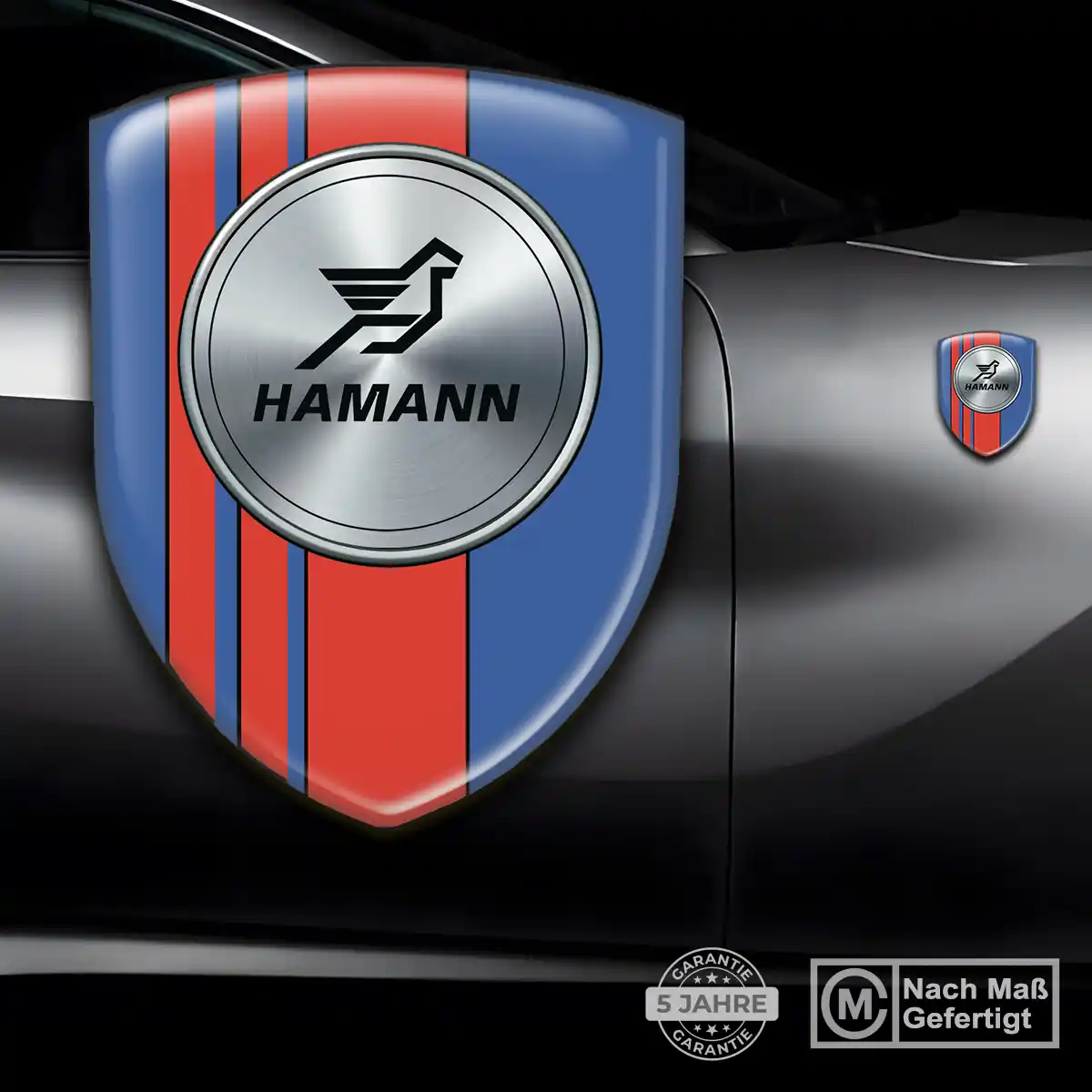 Hamann Silikon Aufkleber Wappen Limitierte Auflage