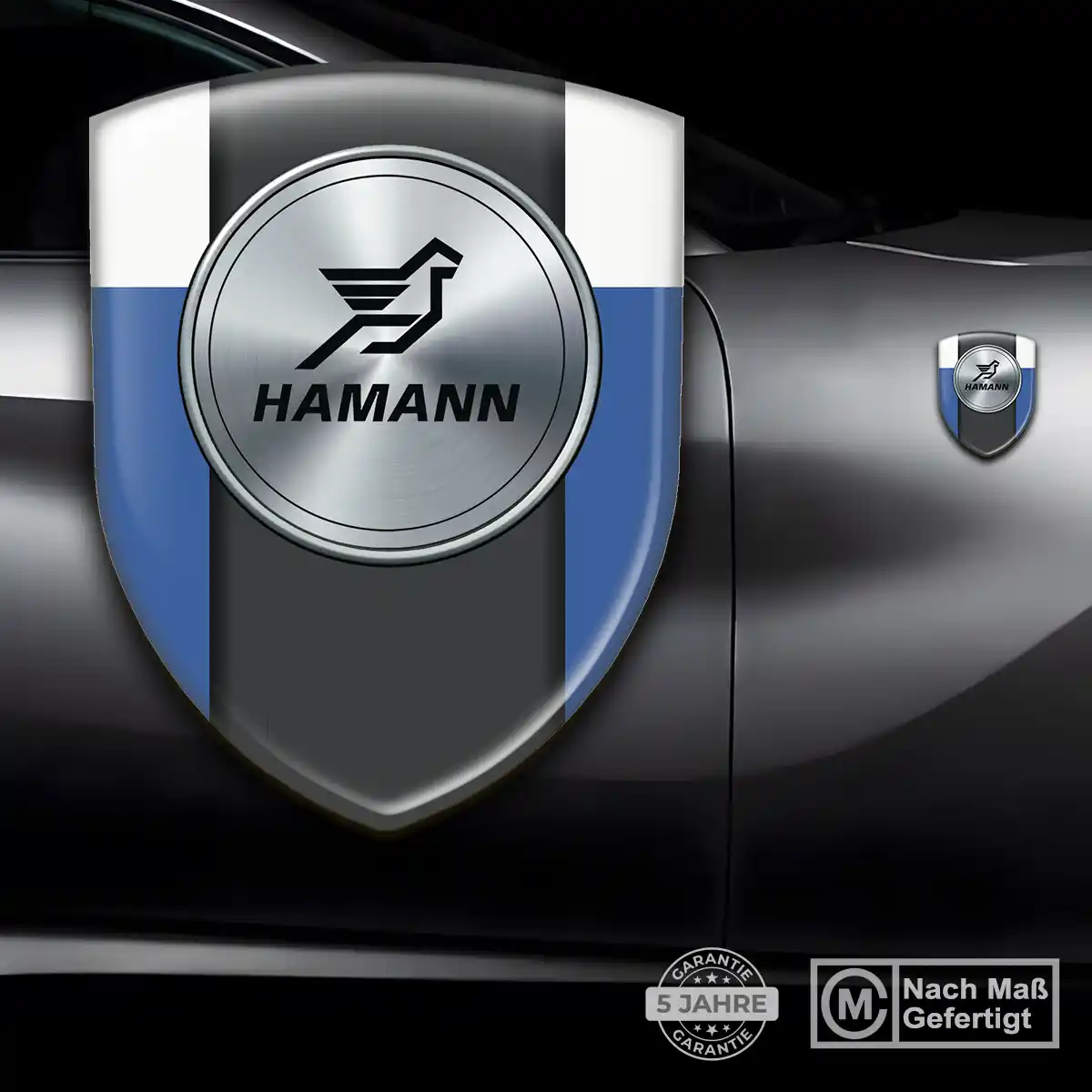 Hamann Wappen Aufkleber Ausdrucksstarkes Design