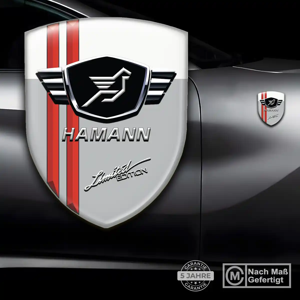 Hamann Wappen Aufkleber Auto Anspruchsvolles Design