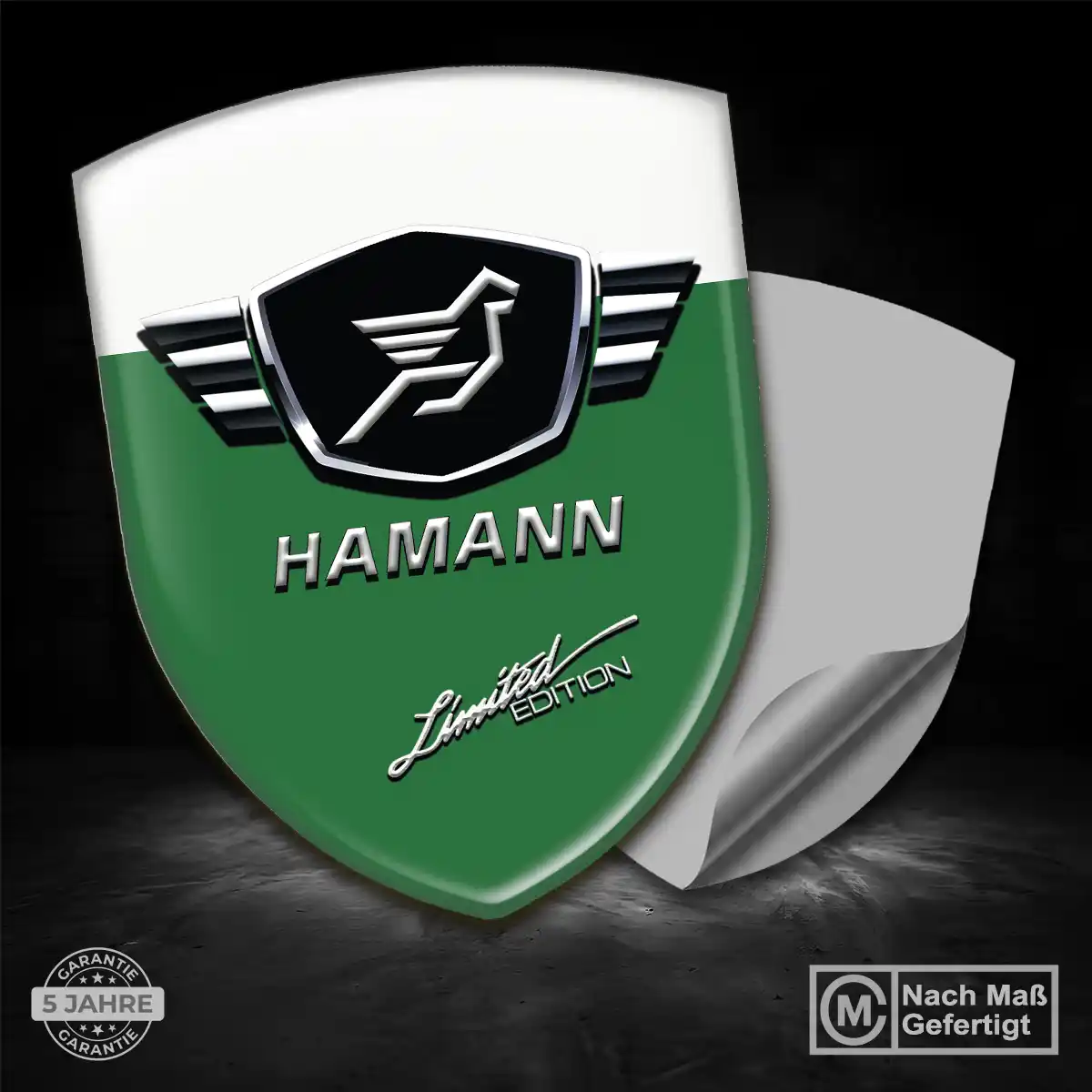 Hamann Wappen Aufkleber Auto Elegantes Design