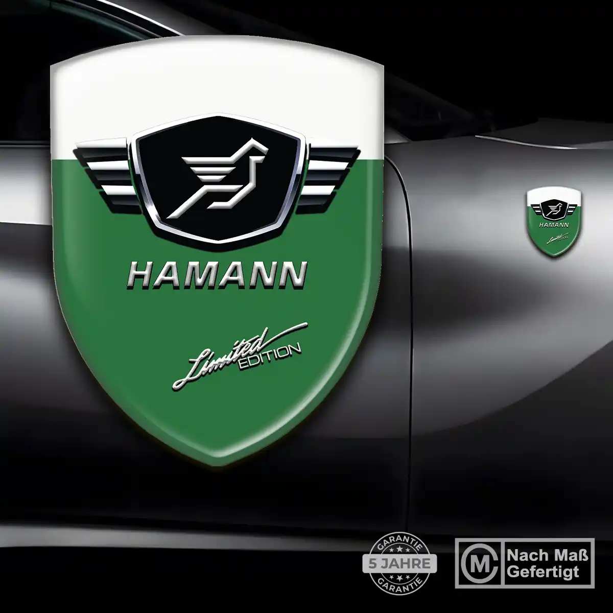 Hamann Wappen Aufkleber Auto Elegantes Design