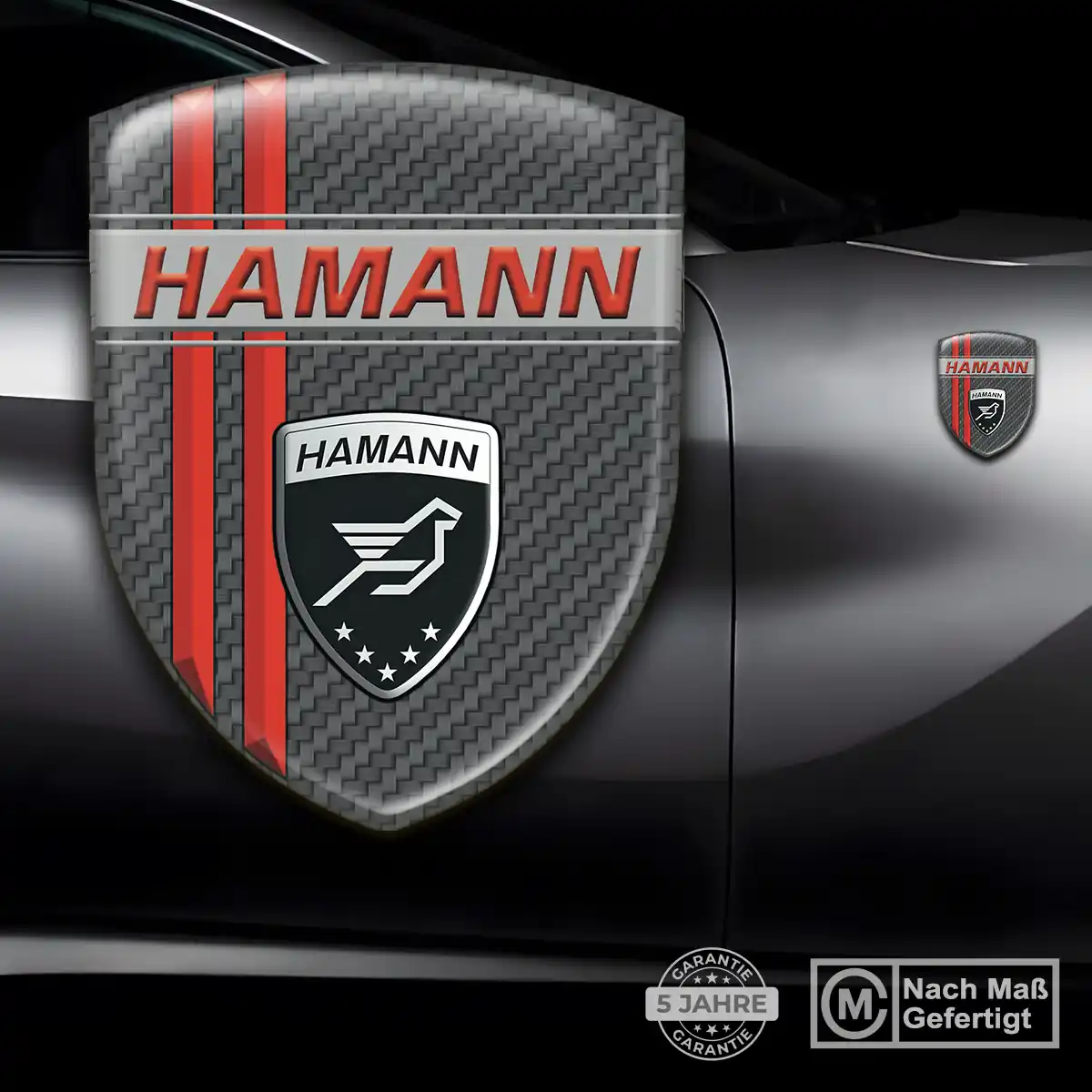 Hamann Wappen Aufkleber Auto Exterieurdesign