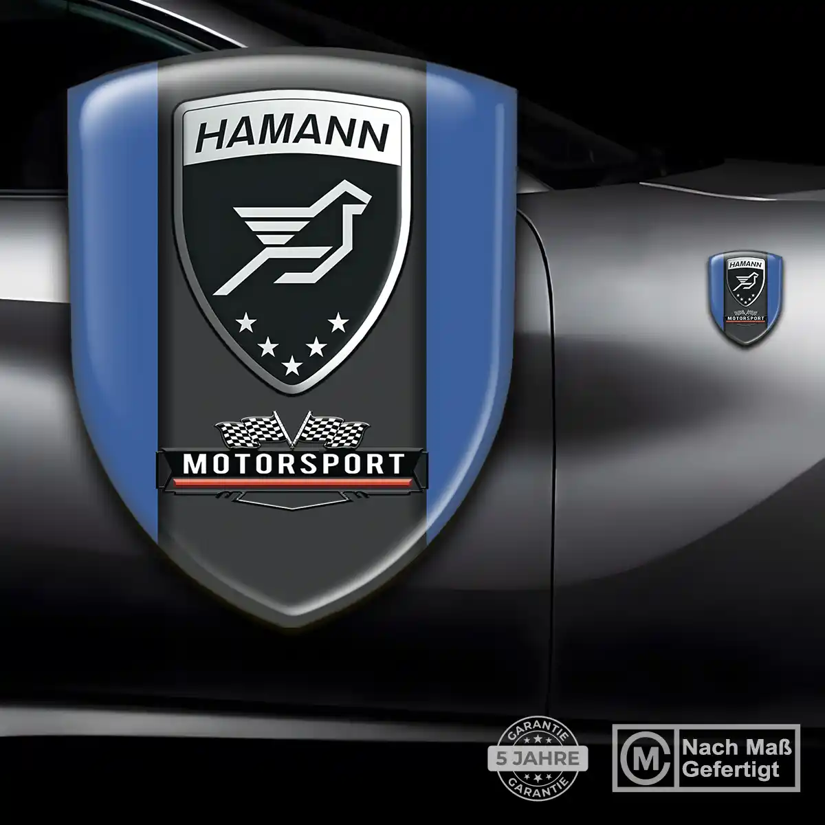 Hamann Wappen Aufkleber Auto Höchste Qualität