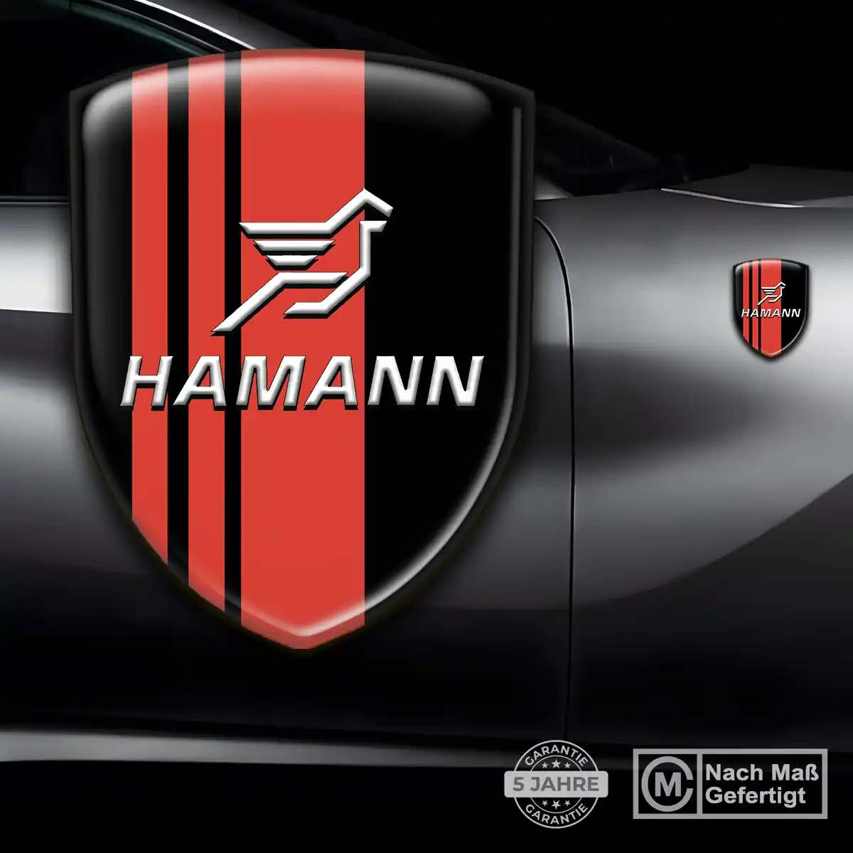 Hamann Wappen Aufkleber Auto Limitierte Auflage