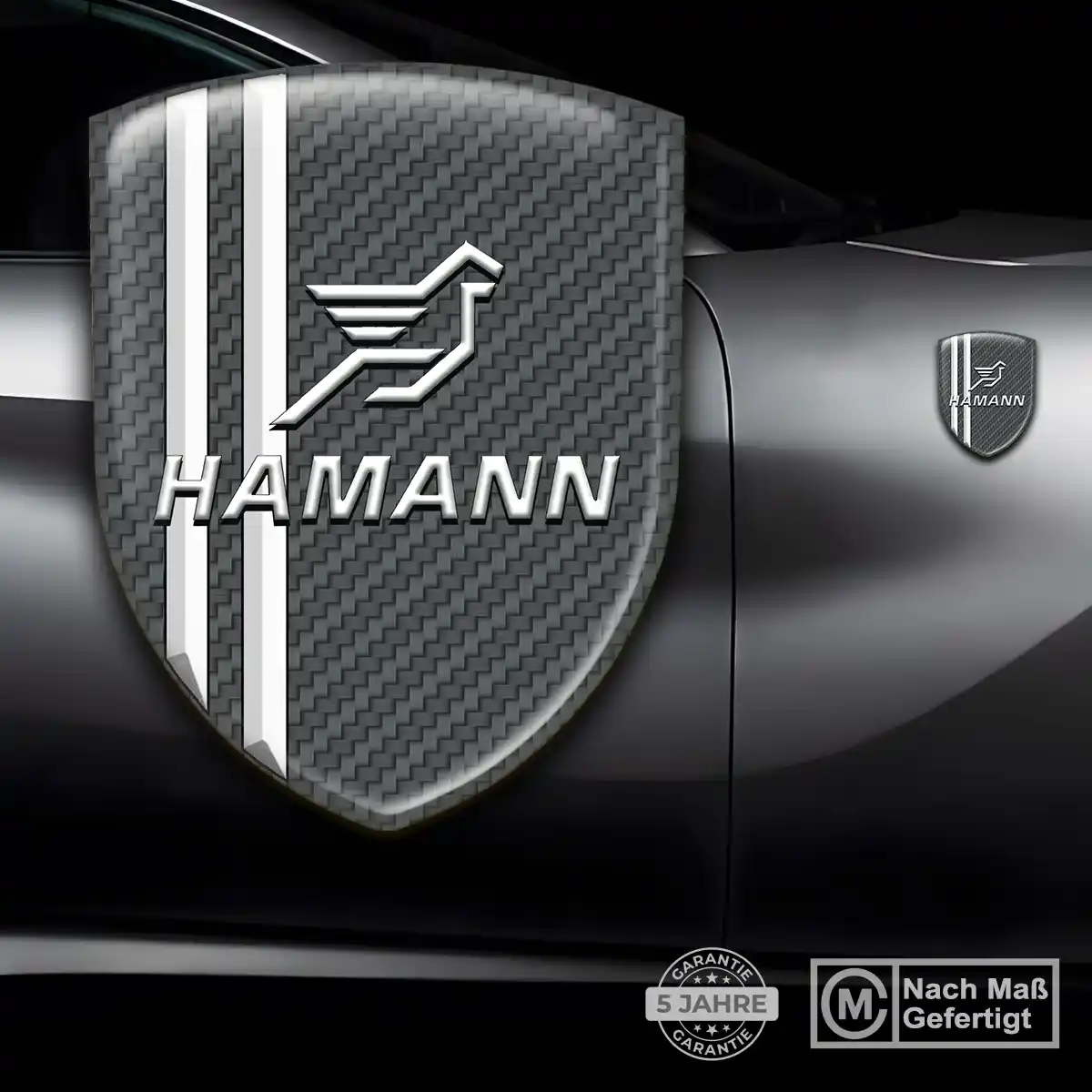 Hamann Wappen Aufkleber Auto Markenedition