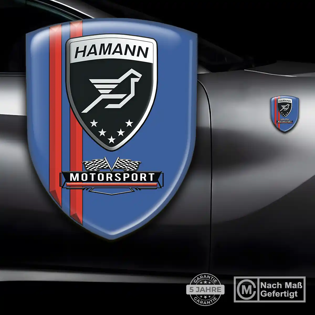 Hamann Wappen Aufkleber Auto Modernes Design