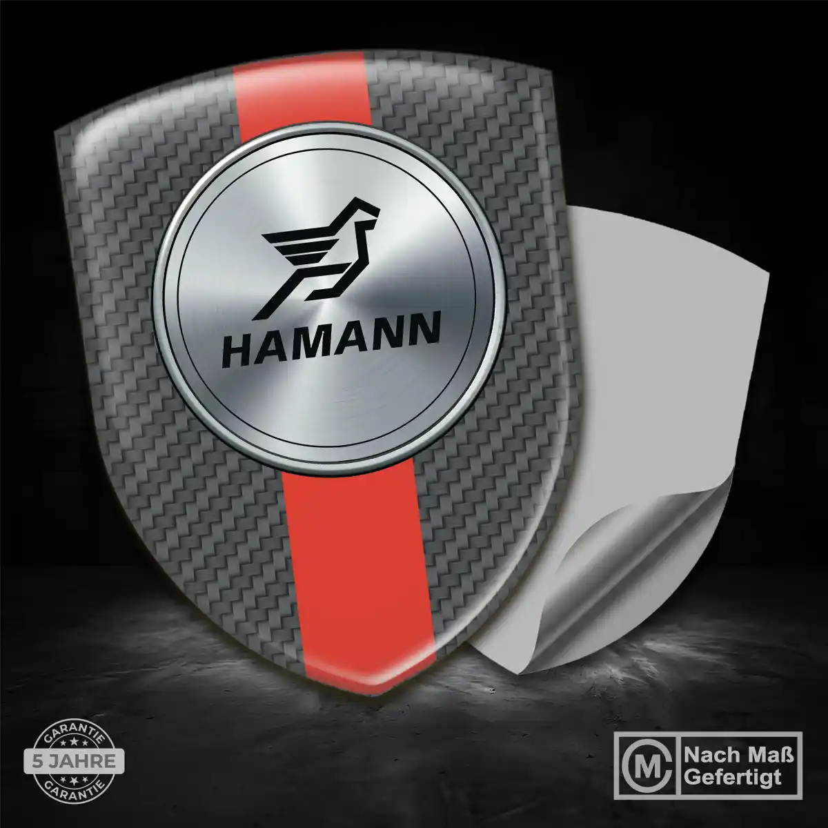 Hamann Wappen Aufkleber Auto Stilvolles Design