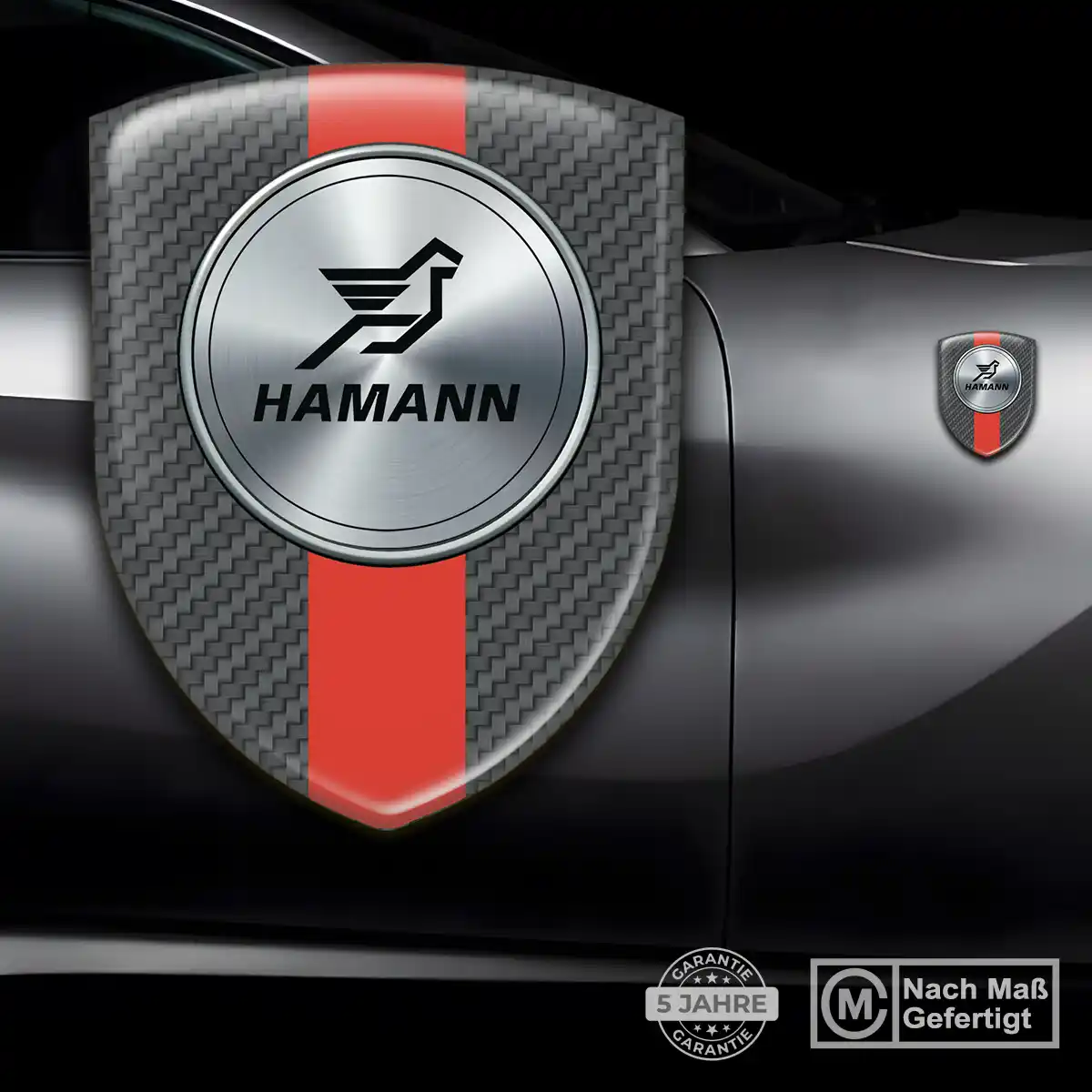 Hamann Wappen Aufkleber Auto Stilvolles Design
