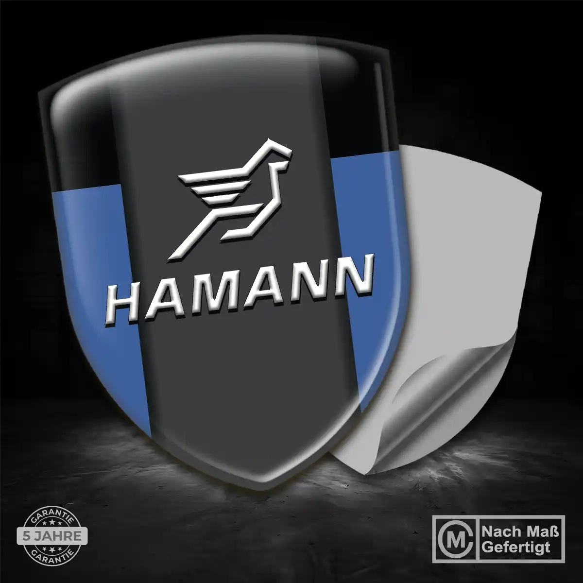 Hamann Wappen Aufkleber Überzeugende Qualität