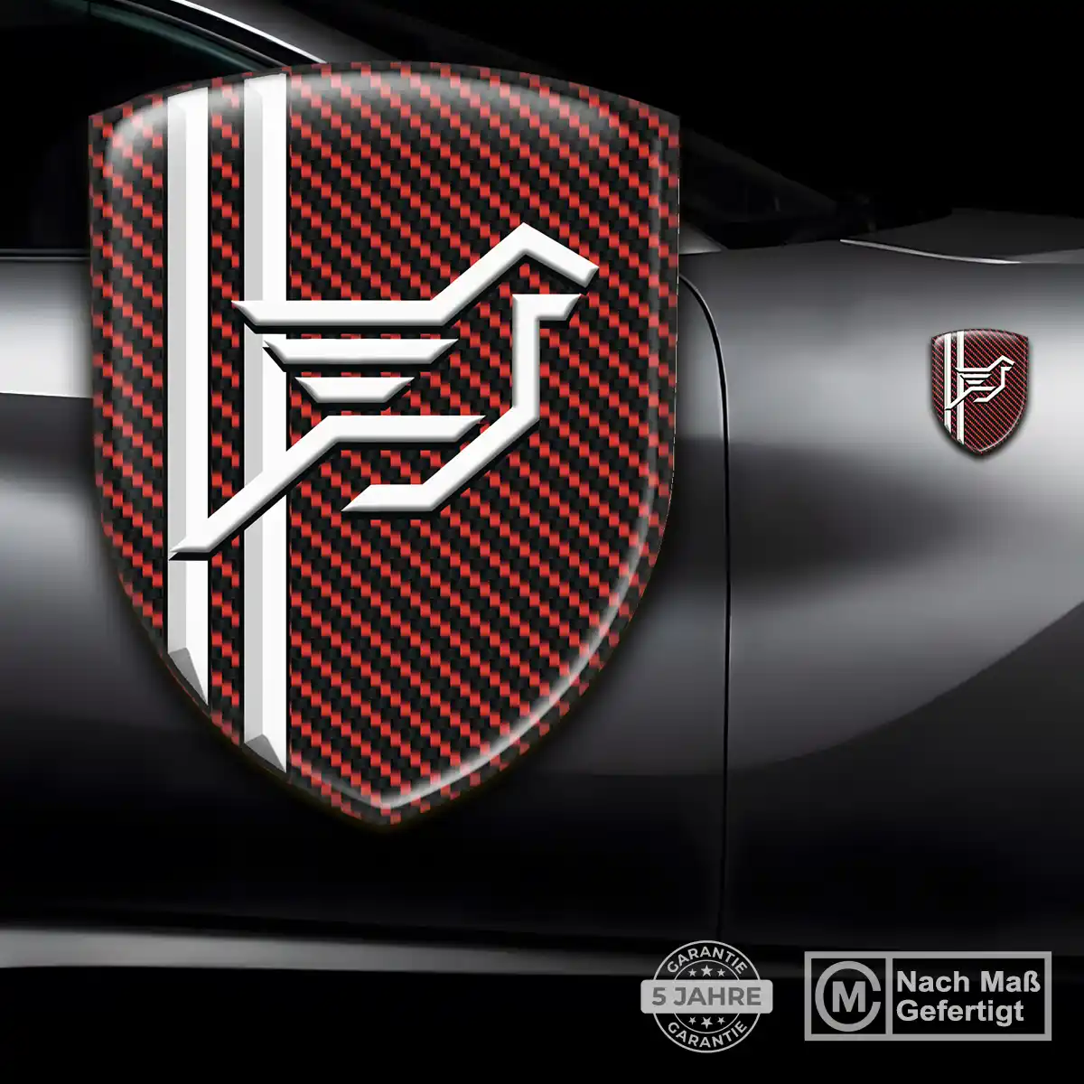Hamann Wappen Aufkleber Edles Design