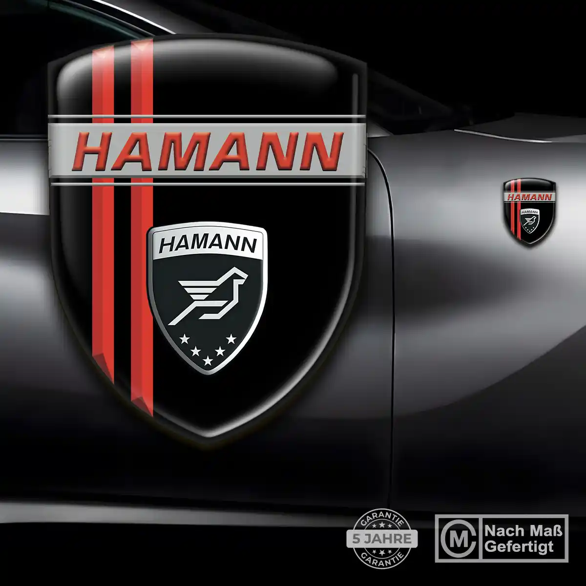 Hamann Wappen Aufkleber Emblem Auto Überzeugende Qualität