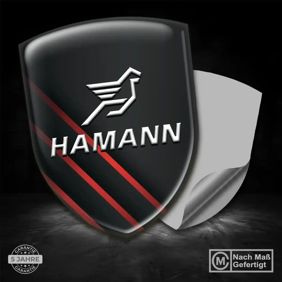 Hamann Wappen Aufkleber Emblem Auto Exterieurdesign