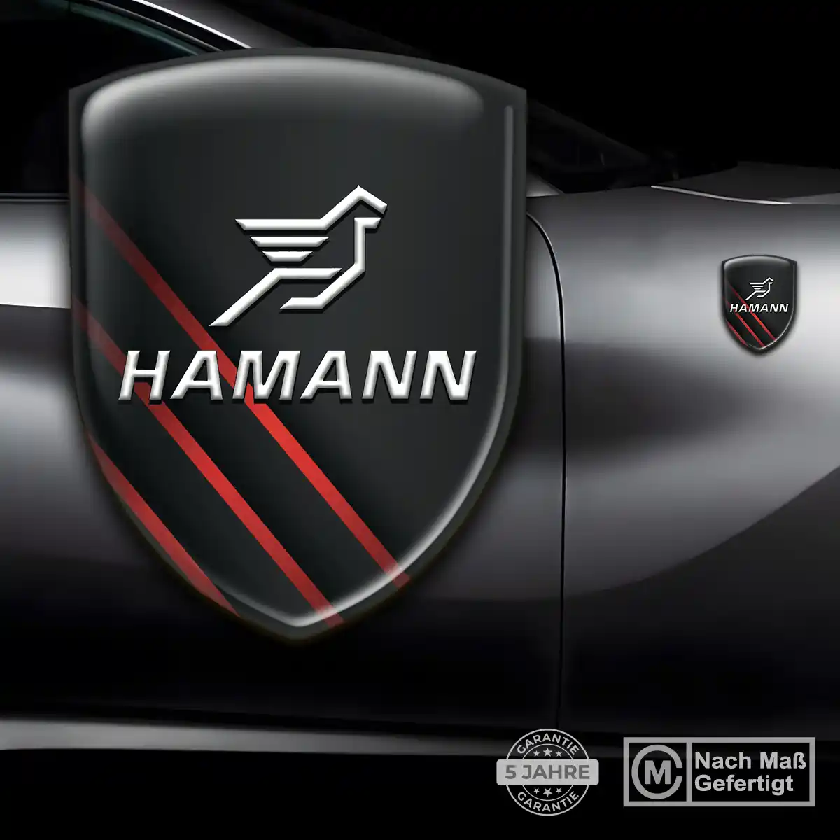 Hamann Wappen Aufkleber Emblem Auto Exterieurdesign