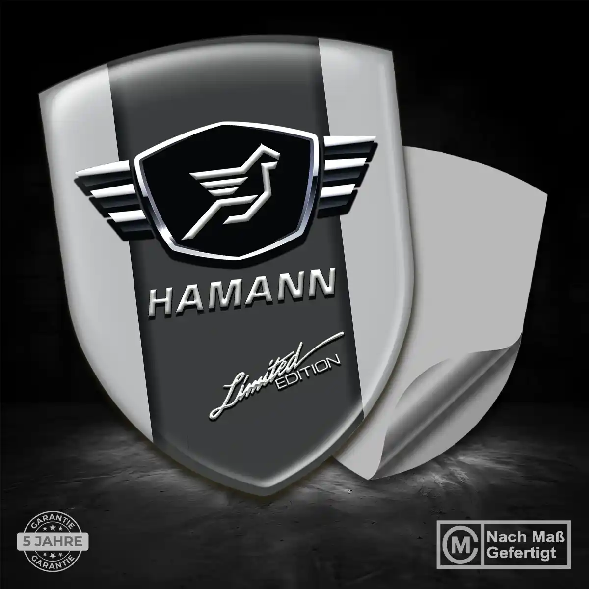 Hamann Wappen Aufkleber Emblem Auto Hohe Qualität