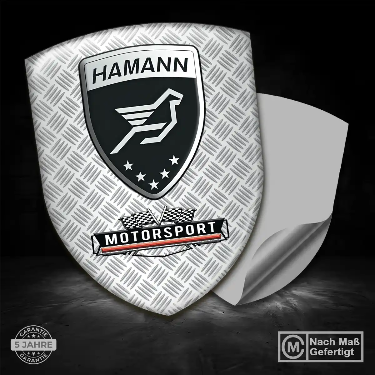 Hamann Wappen Aufkleber Emblem Auto Interieurdesign