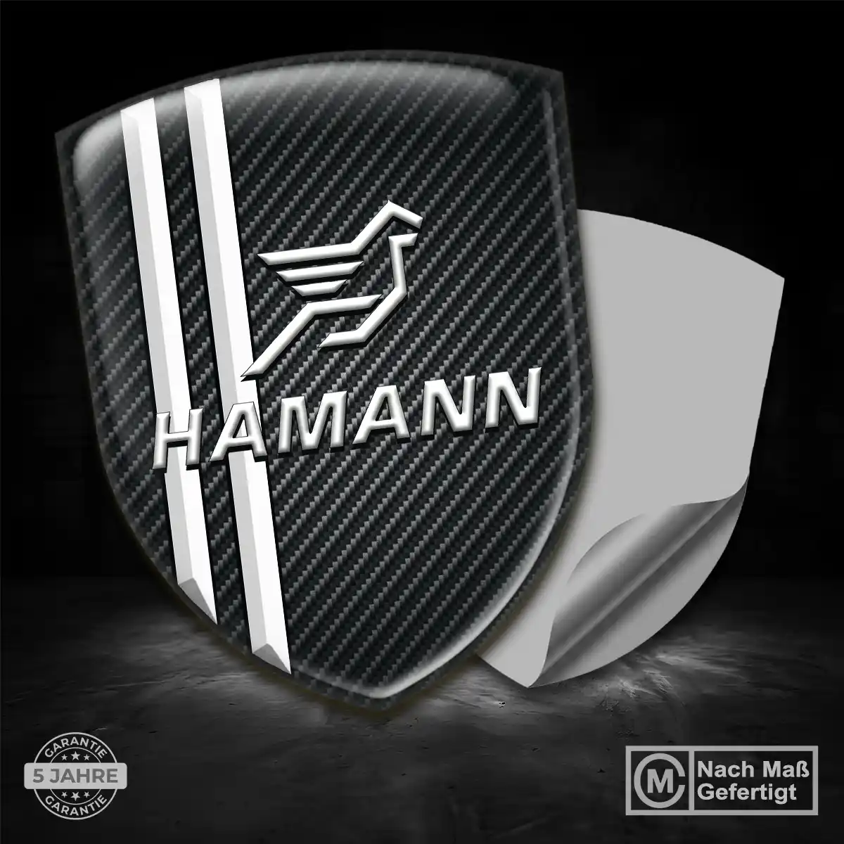 Hamann Wappen Aufkleber Emblem Auto Limitierte Auflage