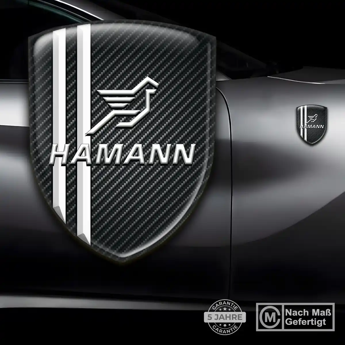 Hamann Wappen Aufkleber Emblem Auto Limitierte Auflage