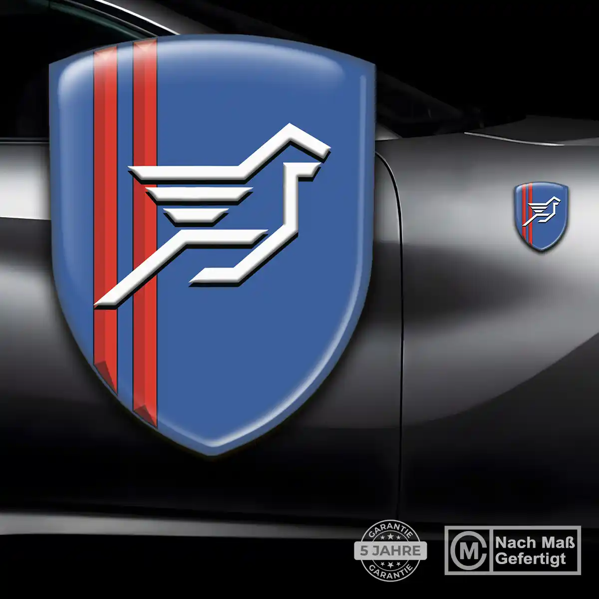 Hamann Wappen Aufkleber Emblem Auto Luxus-Edition