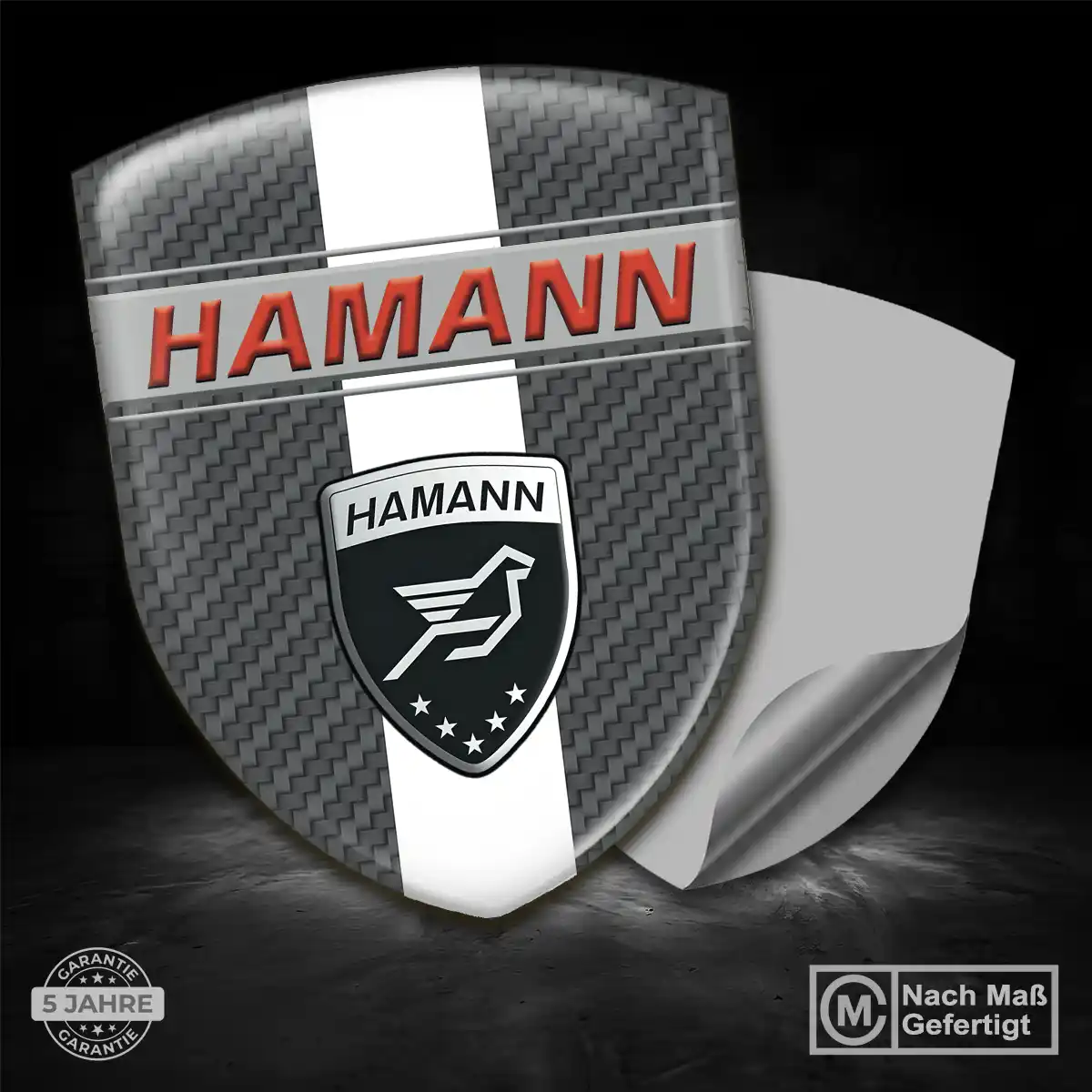 Hamann Wappen Aufkleber Emblem Auto Modernes Design