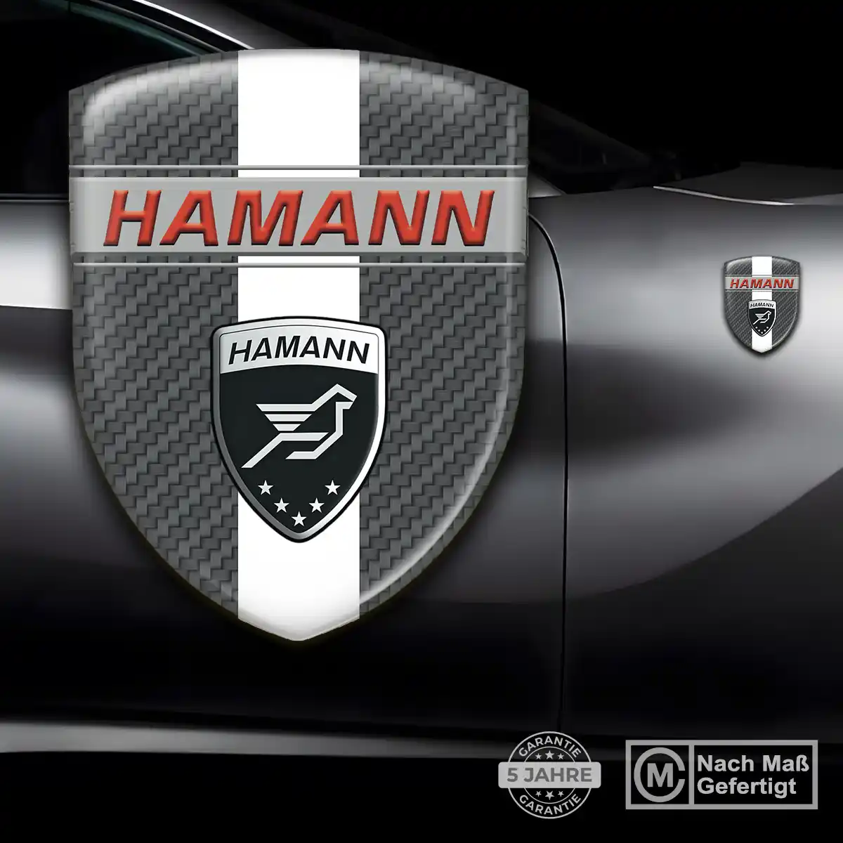 Hamann Wappen Aufkleber Emblem Auto Modernes Design
