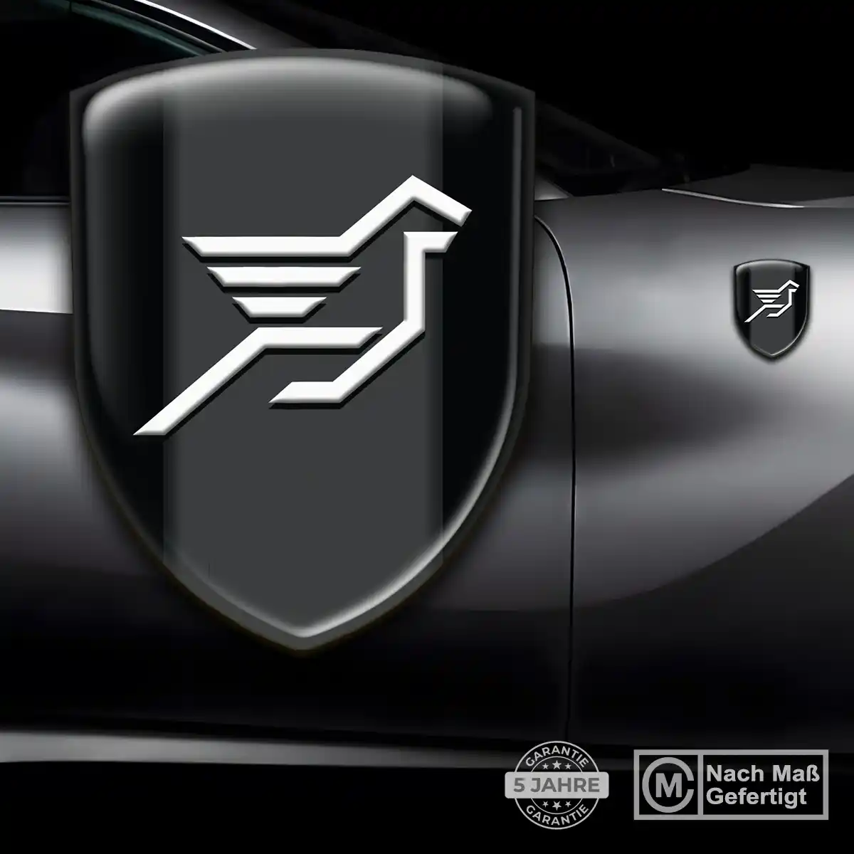 Hamann Wappen Aufkleber Emblem Auto Premium-Edition